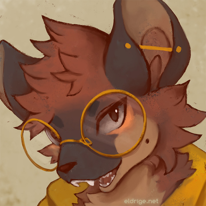 Early Access: Anthro Hyena Icon for Pax (Finished)